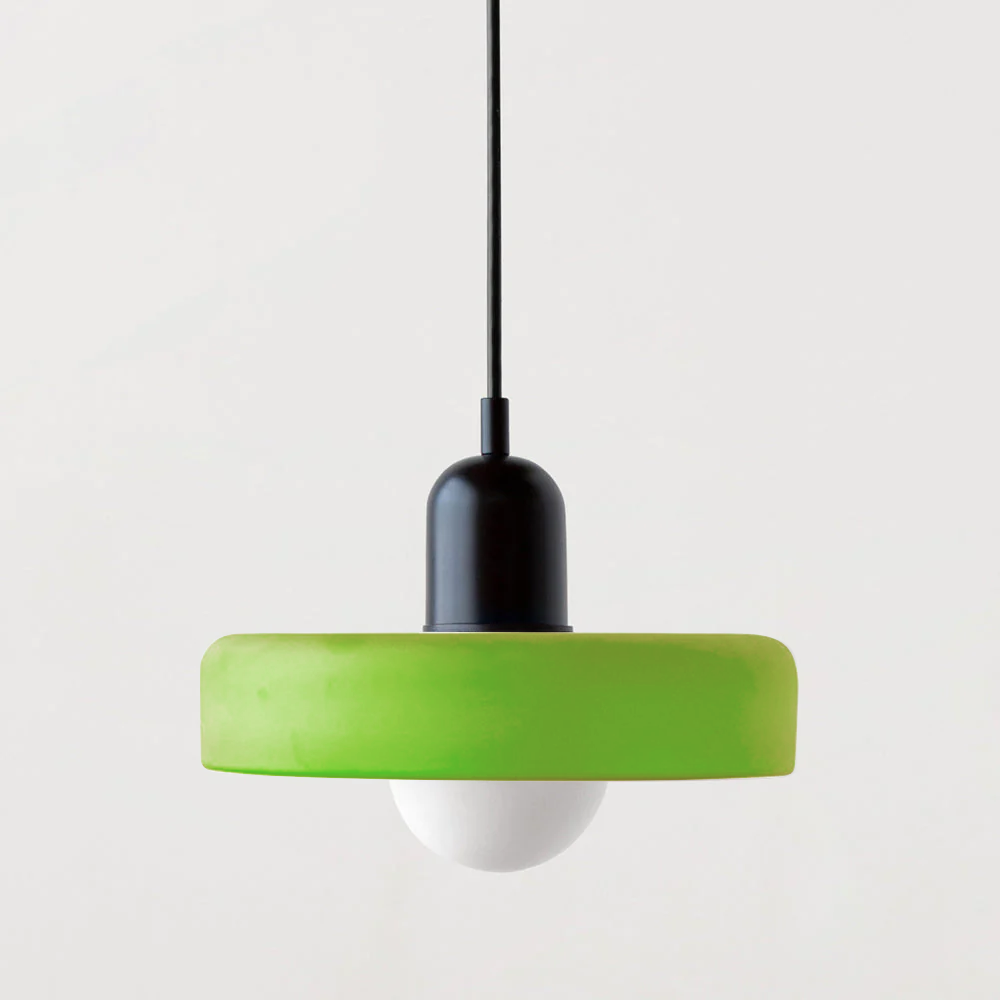 GleaMore – Bauhaus Hanglamp in Stijlvol Gekleurd Glas