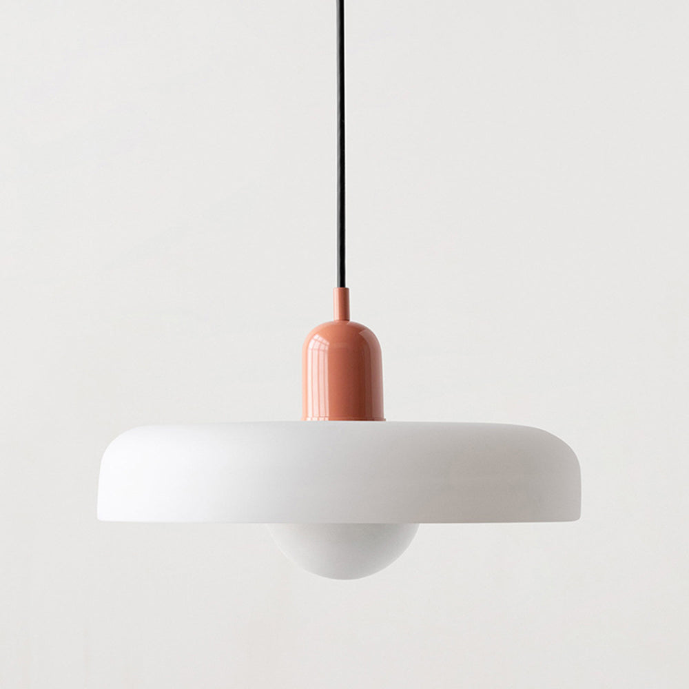 GleaMore – Bauhaus Hanglamp in Stijlvol Gekleurd Glas