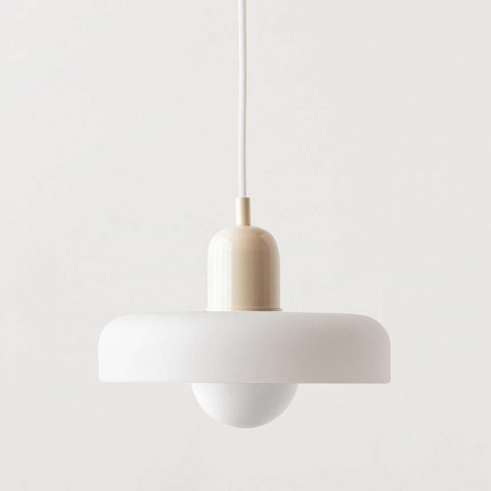 GleaMore – Bauhaus Hanglamp in Stijlvol Gekleurd Glas