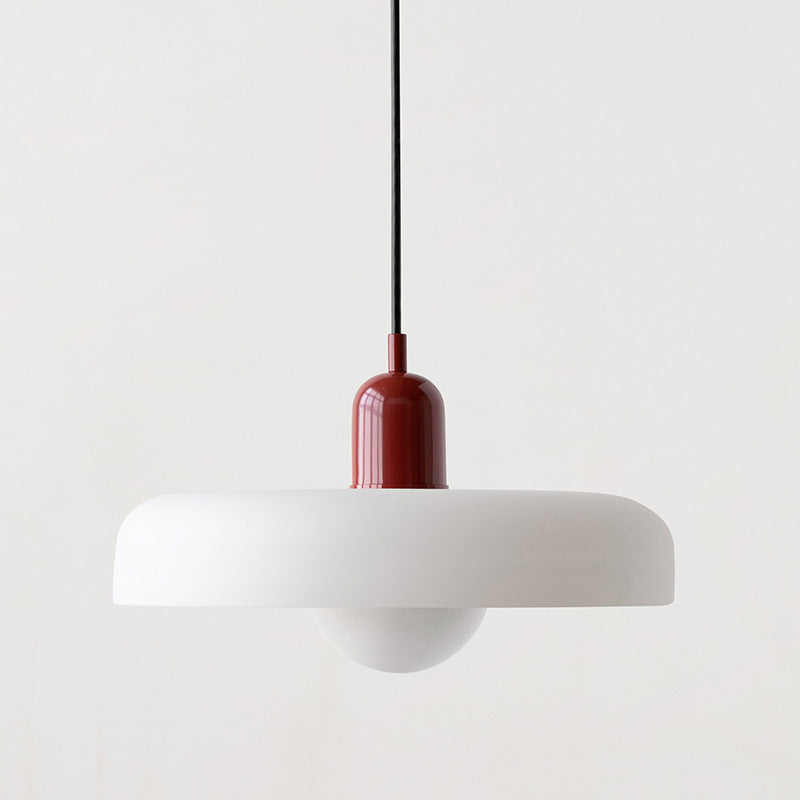 GleaMore – Bauhaus Hanglamp in Stijlvol Gekleurd Glas